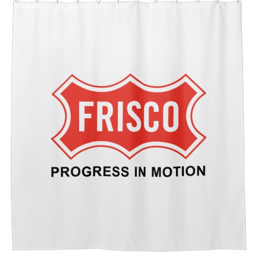 Flagge von Frisco (Texas City) Duschvorhang (Vorderseite)
