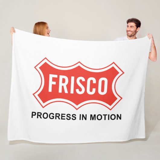 Flagge von Frisco (Texas City) Fleecedecke (Beispiel)