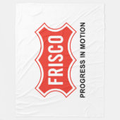 Flagge von Frisco (Texas City) Fleecedecke (Vorderseite)