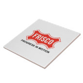 Flagge von Frisco (Texas City) Fliese (Seite)