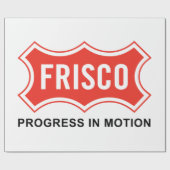 Flagge von Frisco (Texas City) Geschenkpapier (Flach)