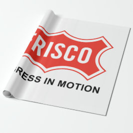 Flagge von Frisco (Texas City) Geschenkpapier