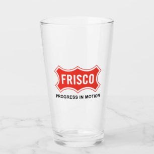 Flagge von Frisco (Texas City) Glas