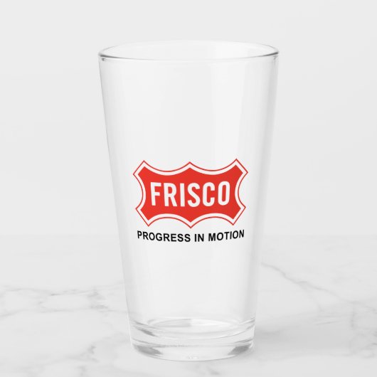 Flagge von Frisco (Texas City) Glas (Vorderseite)