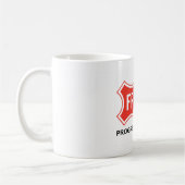 Flagge von Frisco (Texas City) Kaffeetasse (Links)