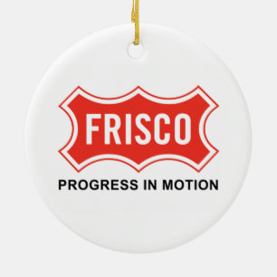 Flagge von Frisco (Texas City) Keramik Ornament