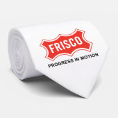 Flagge von Frisco (Texas City) Krawatte (Gerollt)