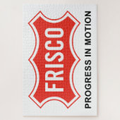 Flagge von Frisco (Texas City) Puzzle (Vertikal)