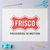 Flagge von Frisco (Texas City) Seidenpapier (Basteln)