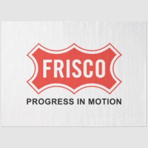 Flagge von Frisco (Texas City) Seidenpapier
