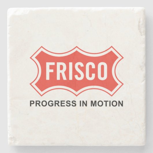Flagge von Frisco (Texas City) Steinuntersetzer (Vorderseite)
