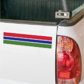 Flagge von Gambia Autoaufkleber (Auf Lkw)