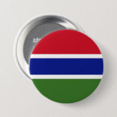 Flagge von Gambia Button (Vorne & Hinten)