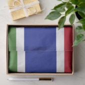 Flagge von Gambia Seidenpapier (Geschenk)