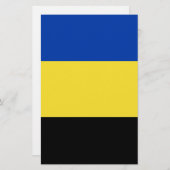 Flagge von Gelderland Briefpapier (Vorne/Hinten)