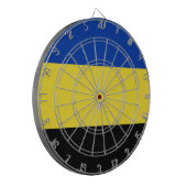 Flagge von Gelderland Dartscheibe (Vorderseite Links)