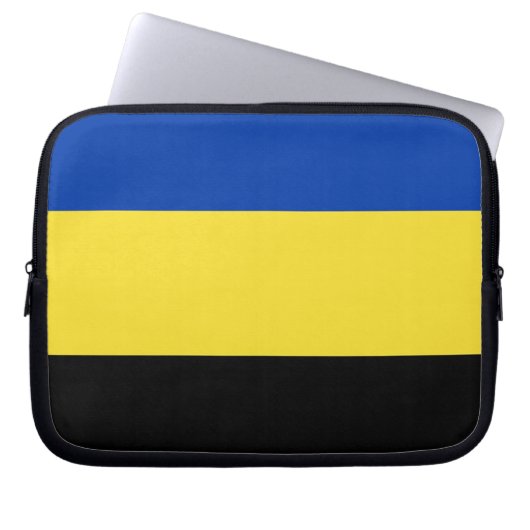 Flagge von Gelderland Laptopschutzhülle (Vorderseite)
