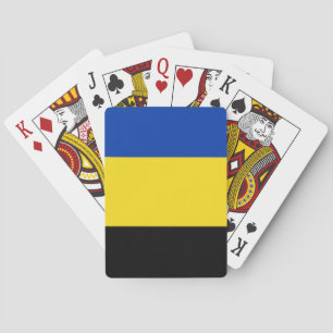 Flagge von Gelderland Spielkarten
