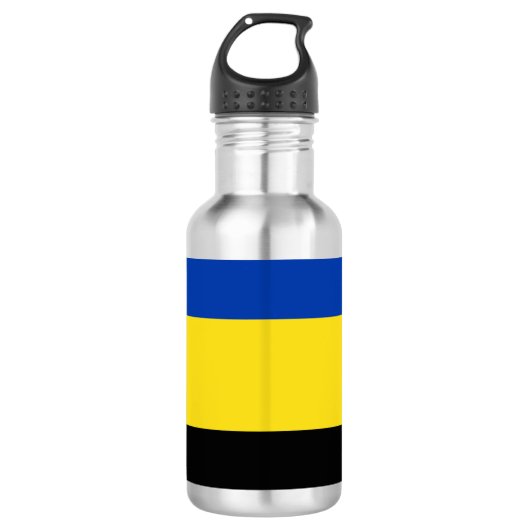 Flagge von Gelderland Trinkflasche (Vorderseite)