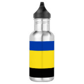 Flagge von Gelderland Trinkflasche (Rechts)