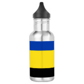 Flagge von Gelderland Trinkflasche (Links)