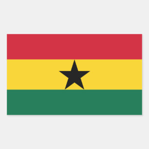 Flagge von Ghana Aufkleber
