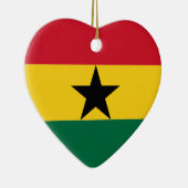 Flagge von Ghana Keramikornament (Rechts)