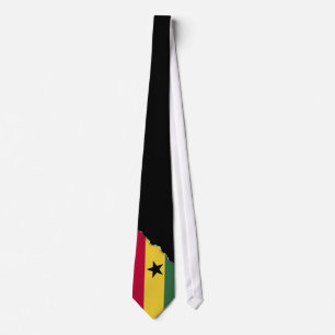 Flagge von Ghana Krawatte