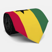 Flagge von Ghana Krawatte (Gerollt)