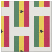 Flagge von Ghana Stoff (Nahaufnahme)