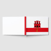 Flagge von Gibraltar Gästebuch (Voll)