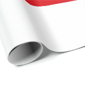 Flagge von Gibraltar Geschenkpapier (Rolleneckpunkt)