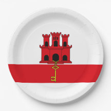 Flagge von Gibraltar