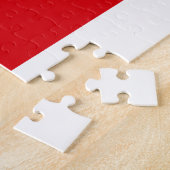 Flagge von Gibraltar Puzzle (Seite)