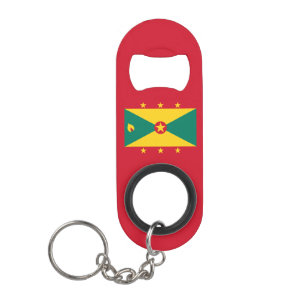 Flagge von Grenada Mini Flaschenöffner