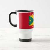 Flagge von Grenada Reisebecher (Links)