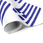 Flagge von Griechenland Geschenkpapier (Rolleneckpunkt)