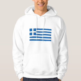 Flagge von Griechenland Hoodie