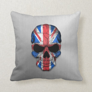 Flagge von Großbritannien auf einer Kissen