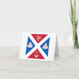 Flagge von Großer Bernera Karte