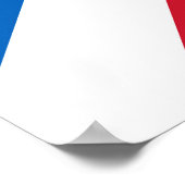 Flagge von Großer Bernera Poster (Ecke)