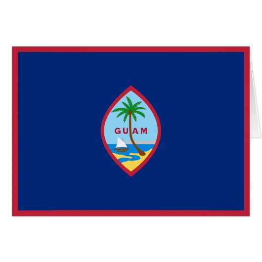 Flagge von Guam (Vorderseite (Horizontal))