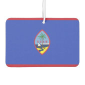 Flagge von Guam Autolufterfrischer (Rückseite)