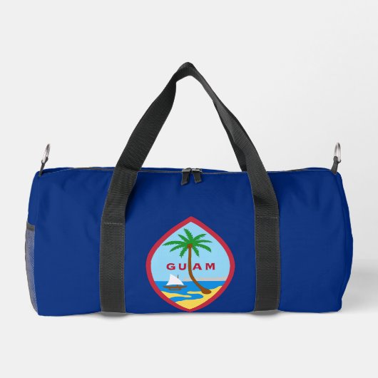 Flagge von Guam Duffle Bag (Rückseite)