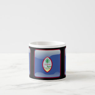 Flagge von Guam Espressotasse
