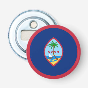 Flagge von Guam Flaschenöffner