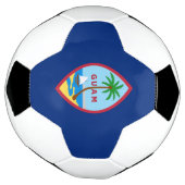 Flagge von Guam Fußball (Gedreht)