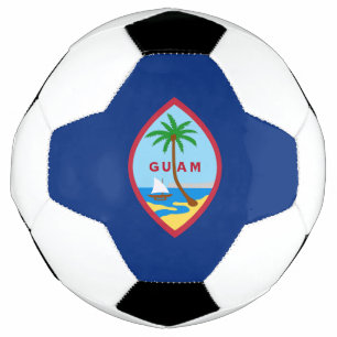 Flagge von Guam Fußball