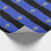 Flagge von Guam Geschenkpapier (Ecke)