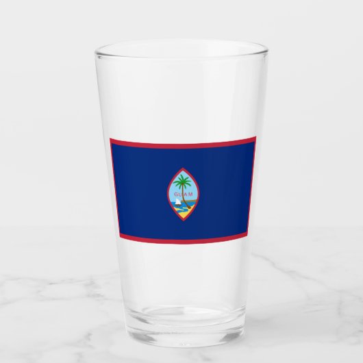 Flagge von Guam Glas (Vorderseite)